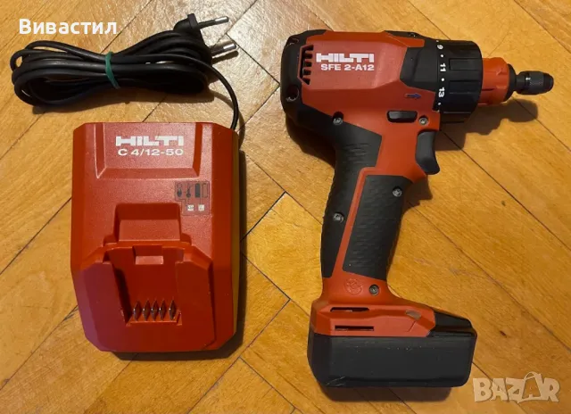 Батерии и зарядни HILTI зарядно C4/36 и батерия B 22/5.2 Li-Ion внос от Германия., снимка 3 - Други инструменти - 49290083