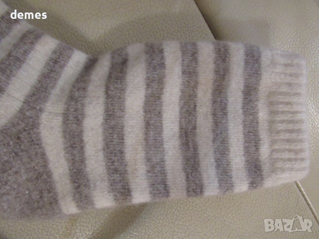 Машинно плетени детски чорапи от 100 % вълна, размер 5, снимка 5 - Чорапи - 42952538