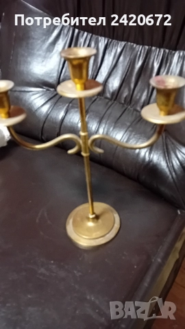 бронзов свещник