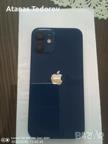 Айфон 12 mini,256GB памет,без забележки с кейс и протектор, снимка 10 - Apple iPhone - 52627209