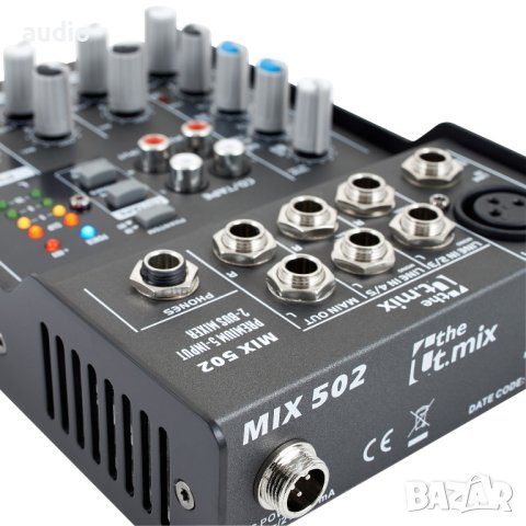 Миксер MIX 502 Mixer , снимка 3 - Ресийвъри, усилватели, смесителни пултове - 22240095