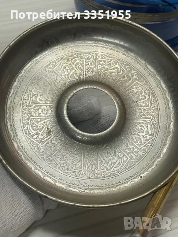 Антикварно Луксозно Турско наргиле, снимка 3 - Наргилета - 48727823