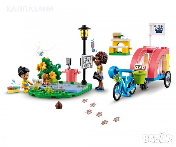 LEGO® Friends 41738 - Велосипед за спасяване на кучета, снимка 4 - Конструктори - 40202824