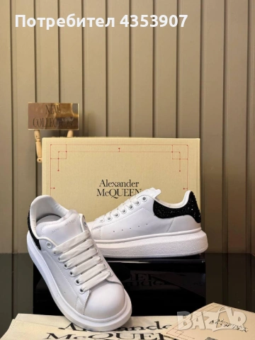  Alexander McQueen дамски кецове, снимка 4 - Кецове - 53347476