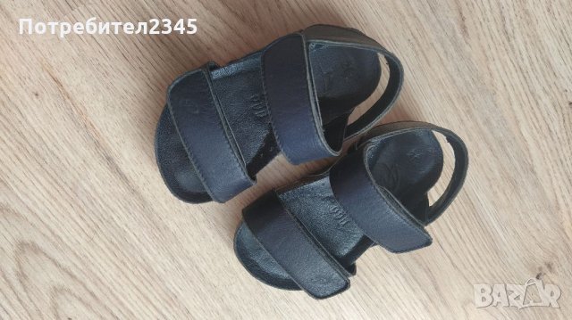Естествена кожа сандали, снимка 4 - Детски сандали и чехли - 33510469