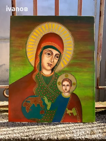 картина икона , снимка 2 - Картини - 49425123