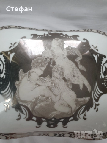 Порцеланова кутия Лимож, снимка 2 - Антикварни и старинни предмети - 52451703