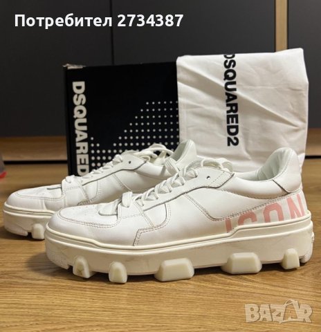 Дамски маратонки Dsquared2, снимка 4 - Маратонки - 43340957