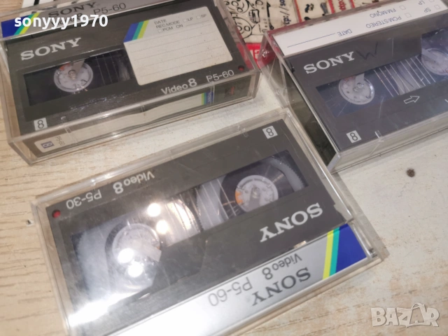 SONY VIDEO 8 TAPE-3БР ОТ ГЕРМАНИЯ 2201261328, снимка 11 - Други жанрове - 53187718