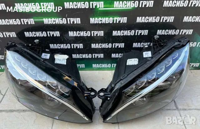 Фарове Black Line фар за Мерцедес C-класа Mercedes W205, снимка 4 - Части - 47786919