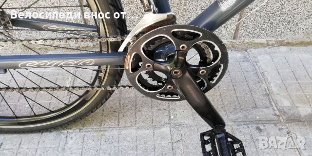 алуминиев велосипед carrera 26 цо 2x8 ск shimano аиро капли две дискови сперачки много запазено , снимка 6 - Велосипеди - 38145911