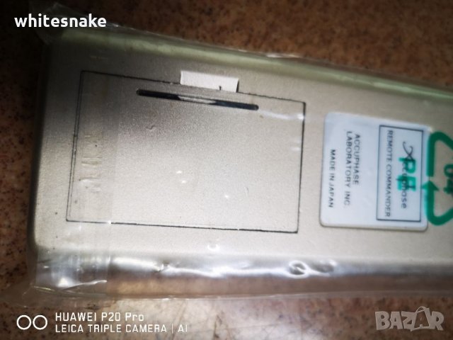 Accuphase RC-18,Original remote Control for CD, AV ( New ) , снимка 5 - Декове - 35162612