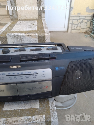 AIWA-CS-W531 STEREO RADIO CASSETTE RECORDER., снимка 3 - Радиокасетофони, транзистори - 52665948
