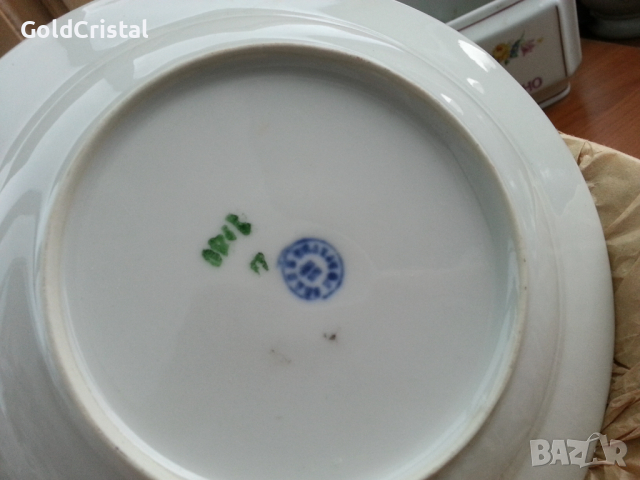Български порцелан чинии дълбоки, снимка 3 - Антикварни и старинни предмети - 36411883