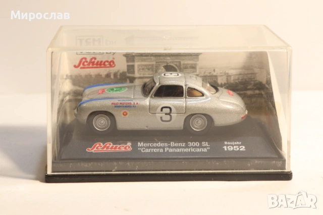SCHUCO 1/72 MERCEDES BENZ 300 SL МОДЕЛ КОЛИЧКА