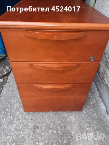 офис шкаф от дърво Внос от Англия, снимка 8 - Стелажи и щандове - 50918492