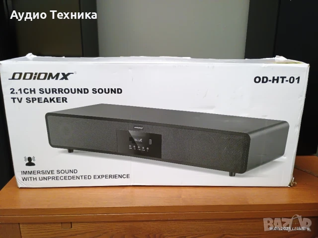 Чисто нов Саундбар. Функционалност, качествен звук, бас и сила в компактни размери. Изпращам видео.