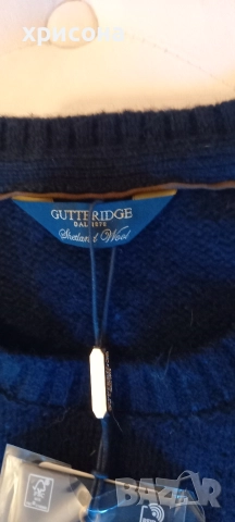 Мъжки вълнен пуловер-М, снимка 2 - Спортни дрехи, екипи - 52962594