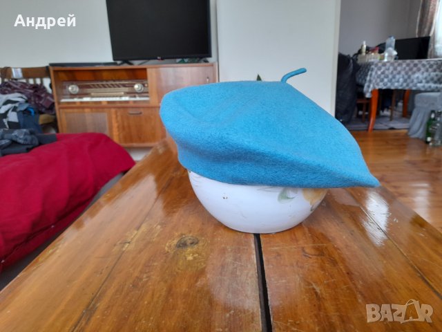 Стара барета,шапка #8, снимка 2 - Антикварни и старинни предмети - 32946376