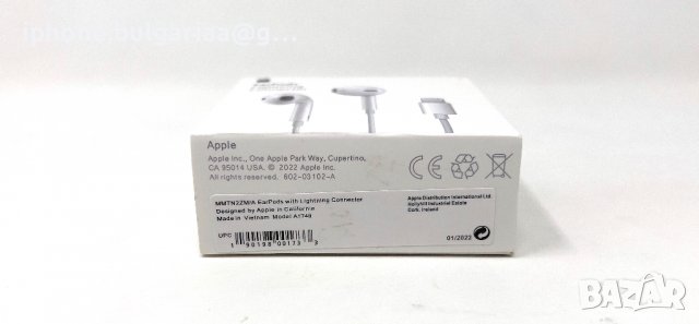  Оригинални Слушалки EarPods Apple за iPhone Айфон 7 8 Х 11 12 13 до 14 Pro Mах, снимка 6 - Слушалки, hands-free - 37141886