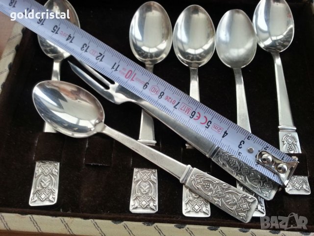 Руски лъжички и вилички, снимка 2 - Антикварни и старинни предмети - 38583852
