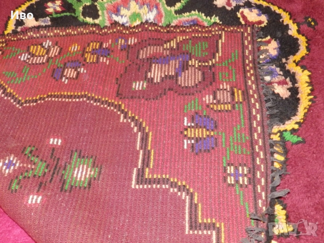 Вълнен китеник Царска корона, снимка 5 - Покривки за легло - 52654311