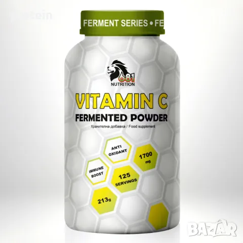 VITAMIN C от ФЕРМЕНТАЦИЯ на прах 213 g / 125 дози
