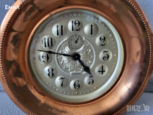Огромен колекционерски будилник EUROPA, снимка 6 - Колекции - 43242767