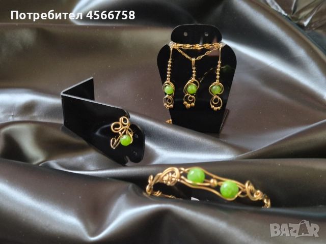 Ръчно изработени бижута, снимка 14 - Бижутерийни комплекти - 51791616