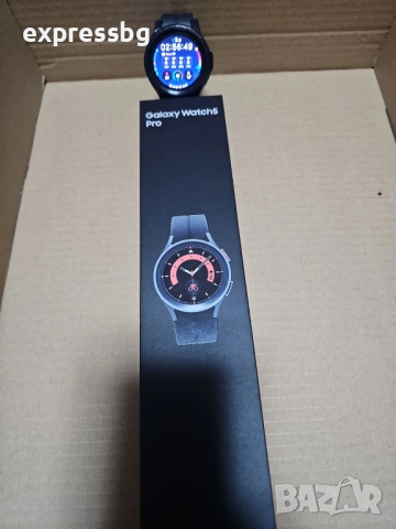 Samsung Galaxy Watch 5 Pro – Titanium Black – AMOLED – GPS – Super Battery