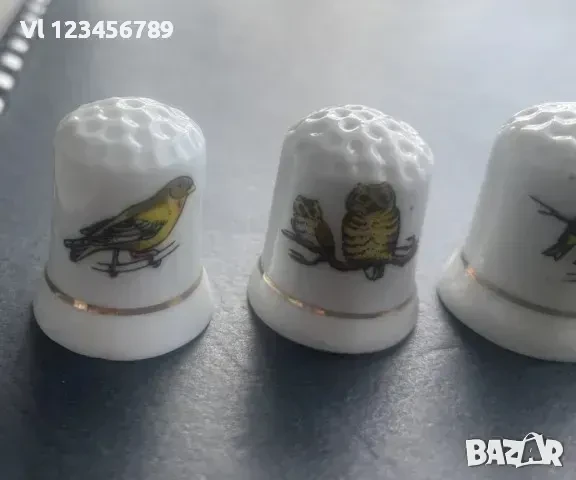 Порцеланови напръстници - колекционерски /птици/-7бр, снимка 4 - Колекции - 50689571