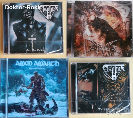 Amon Amarth & Arsirius & Asphyx – DEATHRASH CDs