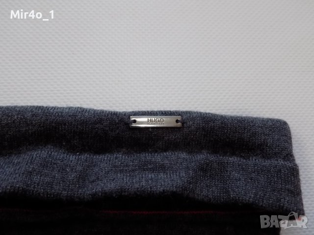 пуловер hugo boss merino wool блуза фанела мъжки вълнен оригинален S, снимка 3 - Пуловери - 43899993