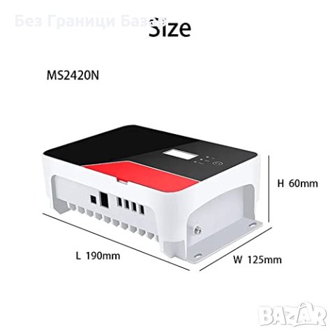 Нов Ефективен 20A Соларен Заряден Контролер с Bluetooth и Защита, снимка 2 - Друга електроника - 43688540