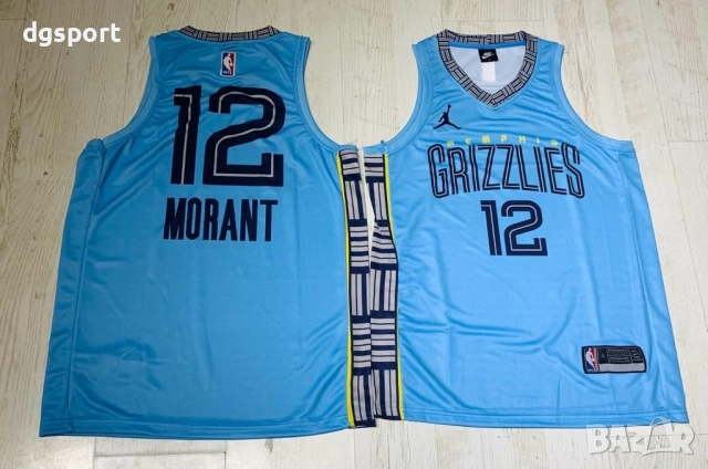 Баскетболен потник на Мемфис Гризлис#Джа Морант #12!