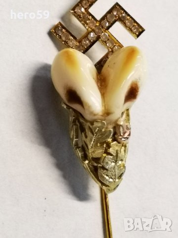 RRR Златен награден знак/Германия 1933-38 година/брошка,пръстен, снимка 4 - Антикварни и старинни предмети - 26652387