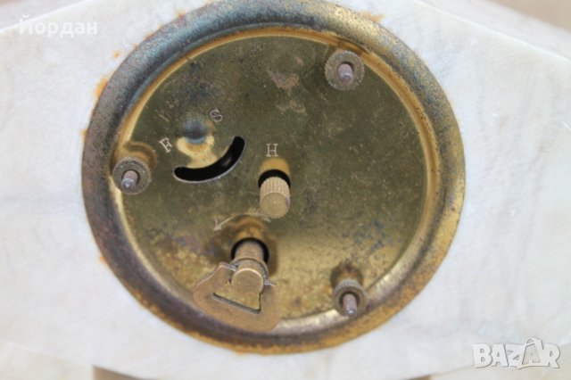 Стар настолен часовник , снимка 7 - Антикварни и старинни предмети - 42947667
