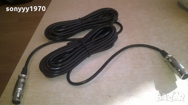 shure mic cable-нов кабел за микрофон-65лв за брои, снимка 4 - Микрофони - 27396315