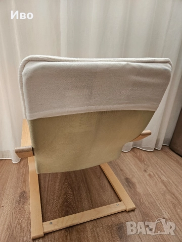 Детско кресло POÄNG 20976 Икеа, снимка 4 - Мебели за детската стая - 52833700