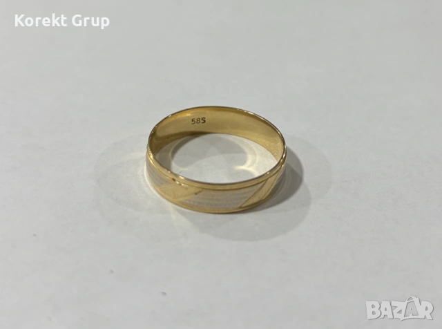 Златен пръстен 2.9 грама 14 карата