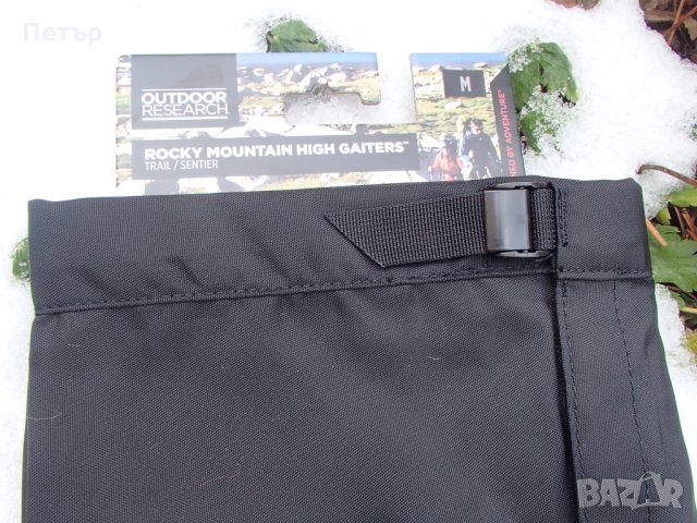  Продавам качествени водоустойчиви черни гети OR Rocky mountain high gaiters, снимка 9 - Зимни спортове - 27787240