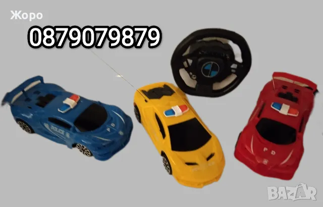 Детска полицейска кола с дистанционно в три цвята 625269, снимка 4 - Коли, камиони, мотори, писти - 48168269