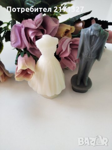 Подаръчета за сватби, годежи и момински партита изработени от сапун, снимка 4 - Ръчно изработени сувенири - 32328971
