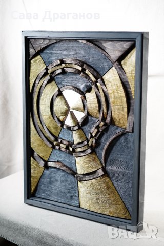 Стенна пластика "Върхове", снимка 4 - Картини - 37886152