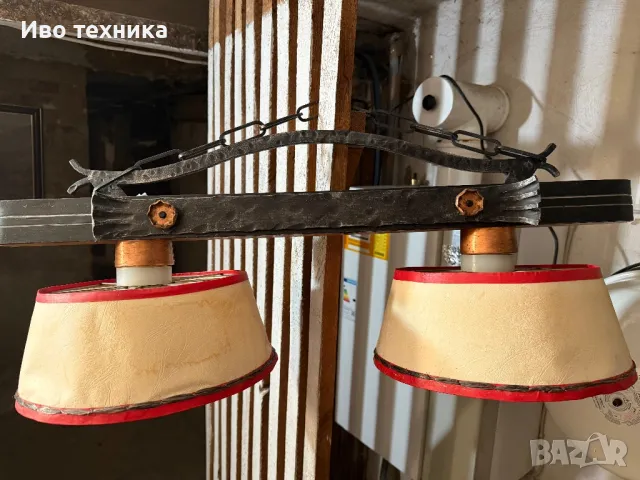 Стара антична лампа от 1918 г., снимка 5 - Антикварни и старинни предмети - 49157260