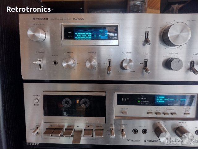 Pioneer CT-F650 & Pioneer SA-608, снимка 3 - Ресийвъри, усилватели, смесителни пултове - 39944160