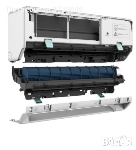 Инверторен климатик Midea All easy Pro nor, снимка 7 - Климатици - 51068167