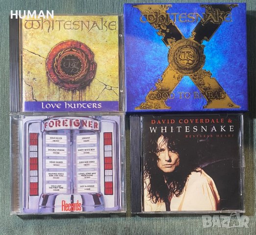 Whitesnake,Foreigner , снимка 1 - CD дискове - 44069795