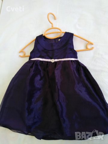 рокля 92 в лилаво, снимка 3 - Бебешки рокли - 34759507
