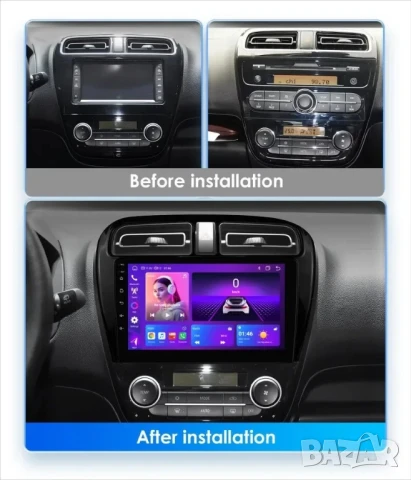 Мултимедия за Mitsubishi, Mirage, Attrage, Space Star, Dodge Attitude, Навигация, с Android, Андроид, снимка 9 - Аксесоари и консумативи - 51274019